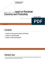 COVID 19 Impact On Romanian Economy and Productivity