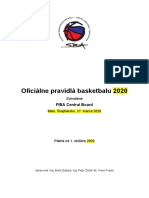 HTTPSWWW - Basketliga.skdokumenty2020oficialne Pravidla Basketbalu 2020 PDF