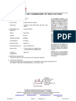 Certificado Calibracion Conductimetro Julio 2022