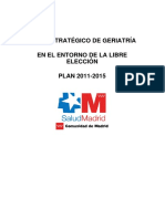 Plan Geriatria Comunidad Madrid