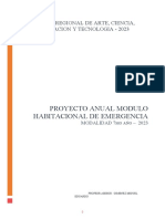 Imprimir Proyecto Modulo Habitacional 2023