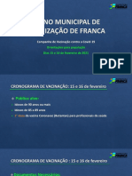Plano Municipal de Imunização de Franca Orientação para População 15-02-2021