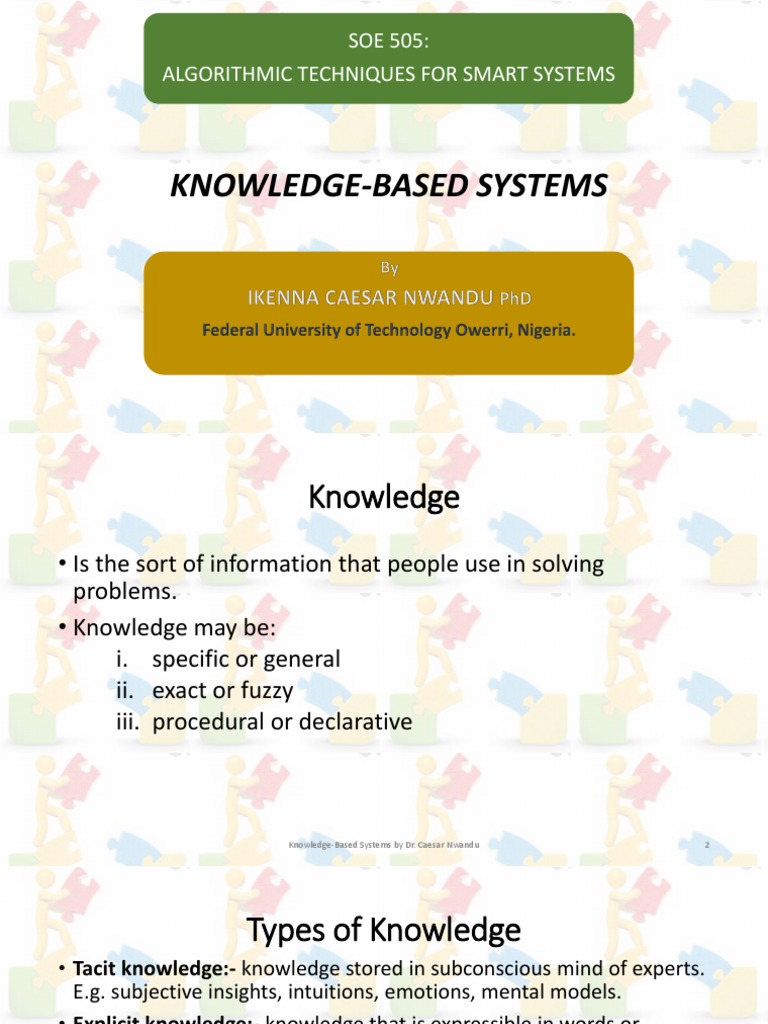 Knowledge based systems pdf data knowledge