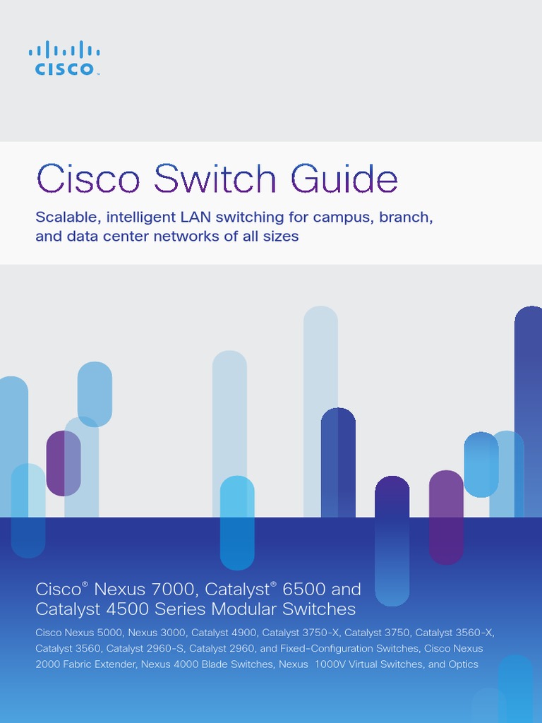 Switch Guide Cisco | PDF | Network Switch | Computer Network