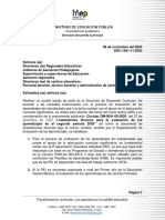 DDC-1061-11-2020 Aclaración Evaluación Estudiantes Con AD Significativas