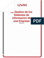 La Gestion de Los Sistemas de Informacion de Una Empresa - TECNO GESTION