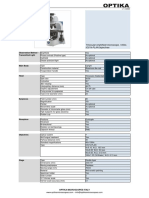 OPTIKA B-383PLi Technical Datasheet EN