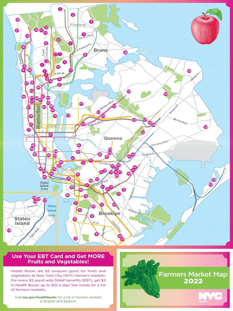 NYC Farmers Markets | PDF | Urban Planning | New York City