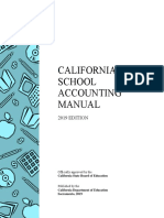 CA School Accounting Manual