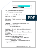 Terminology 1A&P  