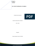 Analisis Del Contexto Empresarial Colombiano