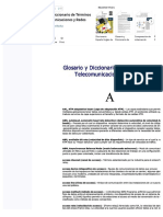 PDF Glosario y Diccionario de Terminos de Telecomunicaciones y Redes Compress