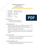 MODUL AJAR (MAT.A.1.1.21) : Pokok Materi: Bilangan Cacah 20 - 50 I. Informasi Umum A. Identitas Sekolah