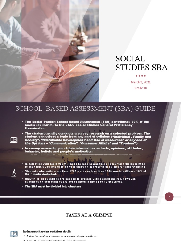 Social Studies Csec Sba Guide Pdf