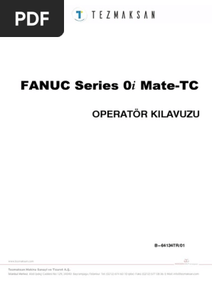 0i Mate TC Operator Kitabi Dokuman | PDF