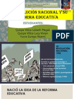 Grupo de Disertacion Reforma Educativa