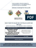 Gobierno Autónomo Municipal de Soracachi: Apoyo Nacional A La Producción Y Empleo