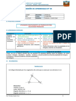 Utilizamos Creativamente Los Triangulos para Solucionar Problemas 4to