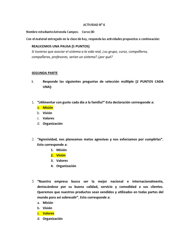 Copia De Actividad Nâ 6 Pdf