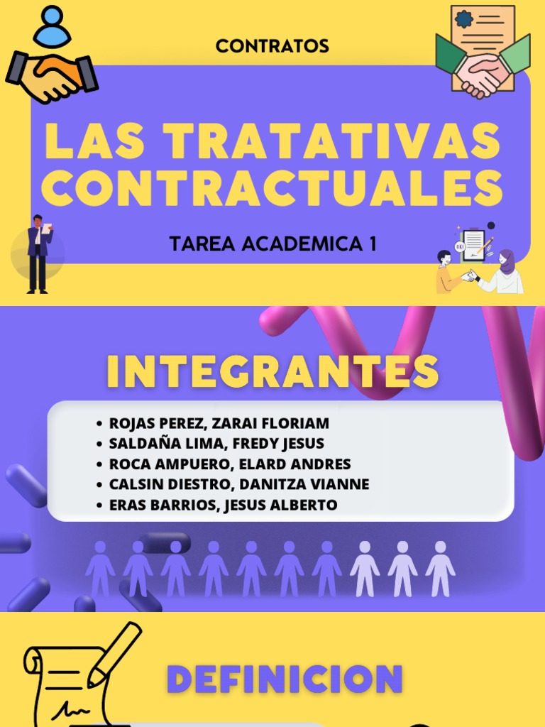 Las Tratativas Contractuales | PDF | Negociación