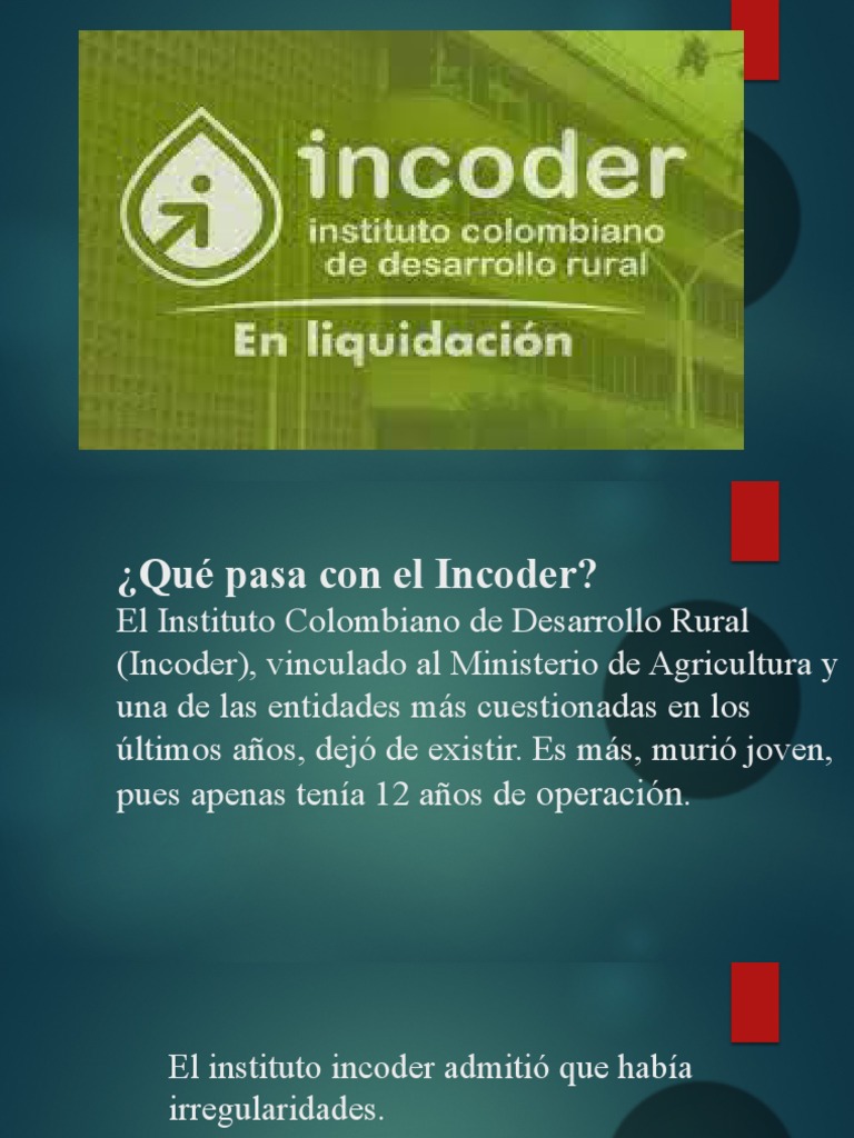 INCODER | PDF