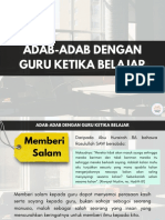 Adab-Adab Dengan Guru Ketika Belajar