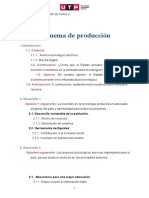  Esquema de Producción