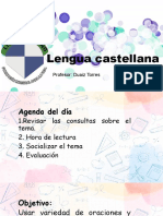 Lengua Castellana, Predicado de La Oracion