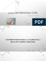 Derecho Procesal Civil Sesión 8