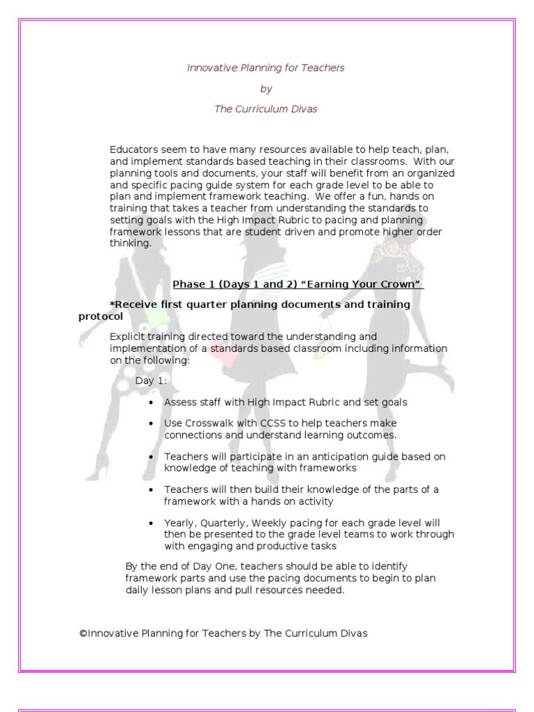 Implementing Standards Based Instruction Proposal PDF Teachers Curriculum