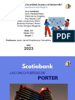 Cinco Fuerzas de Porter (SCOTIABANK)
