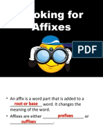 Prefix & Suffix PowerPoint