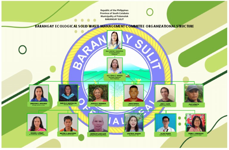 Barangay Solid Waste Management Structure | PDF