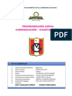 Programación Cuarto 2022-Comunicación