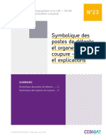 Fiche 23 - LC - LPE70KW - Symbolique Des Postes de Détente Et Organes de Coupure - Principe Et Explications