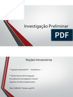 InvestigaçãoPreliminar Parte1