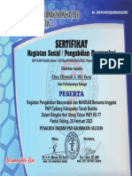 Persatuan Ahli Farmasi Indonesia (Pafi) Kalimantan Selatan: Sertifikat