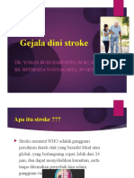 gejala stroke