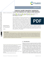 HOmogenous Deposition For Sodium Metal Batteries - Carbon - 2021