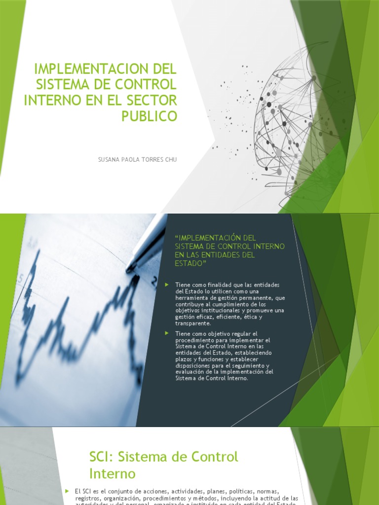 Implementacion Del Sistema de Control Interno en El Sector Publico | PDF