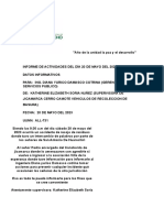 Informe Del Dia 06 de MAYO de 2023