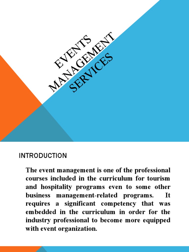 Event Management Essentials | PDF