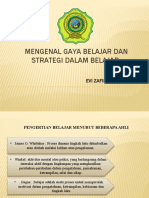 Strategi Gaya Belajar