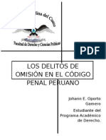 38473196 Los Delitos de Omision en El Codigo Penal Peruano