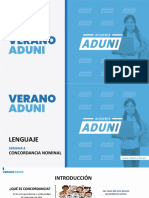 VERANO - ADUNI - Lenguaje - Teoría 8