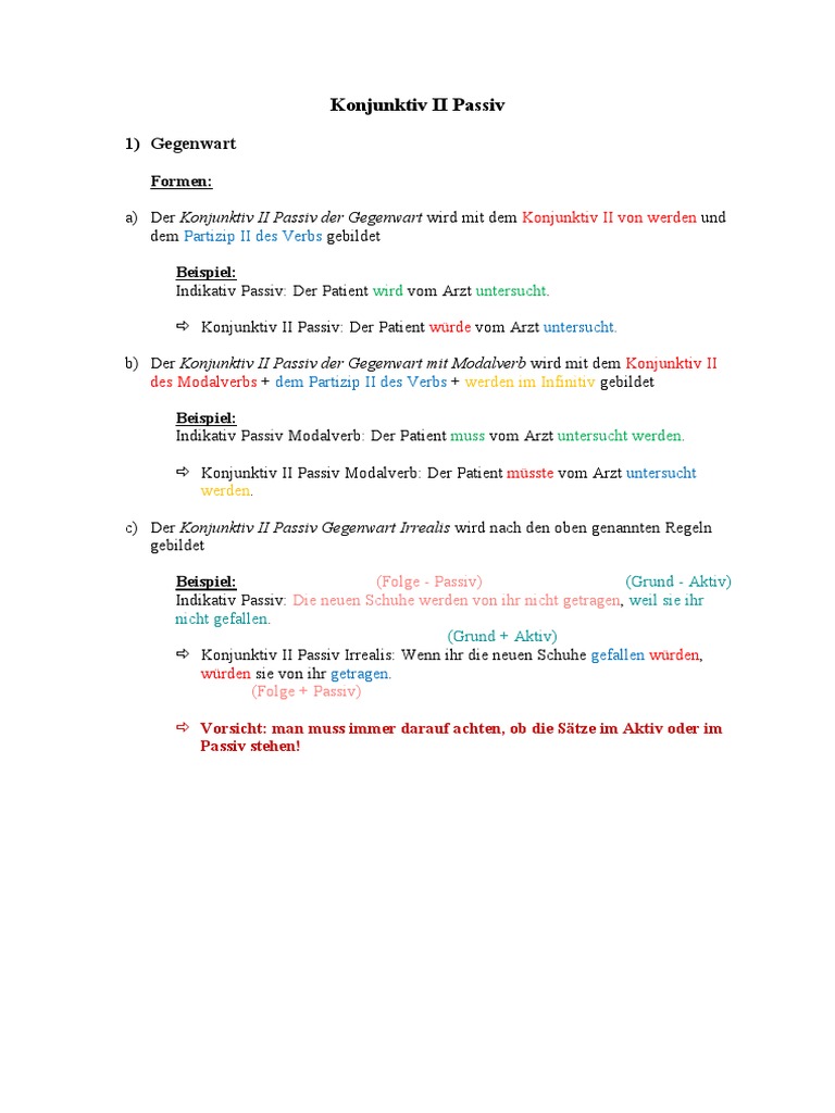 konjunktiv-ii-passiv-pdf