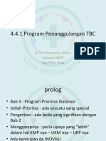 4.2.1 Program Penanggulangan TBC