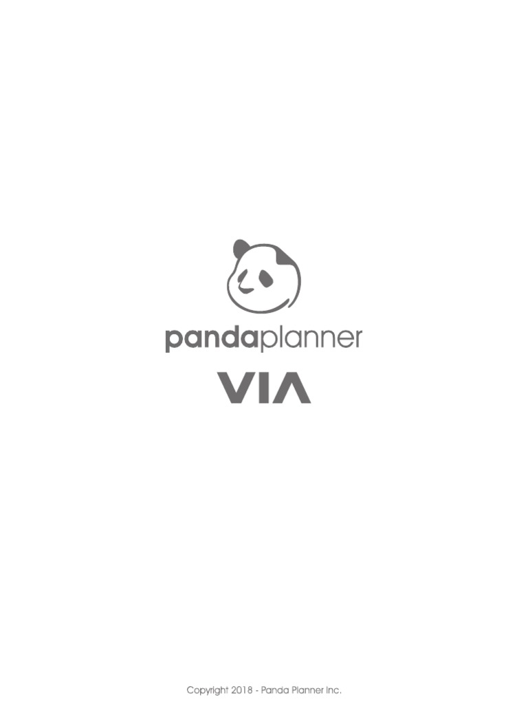Panda Planner Via PDF