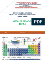 Etoxicologia de Metales Pesados