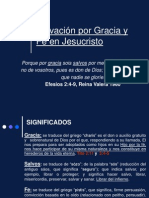 Salvación por Gracia y Fe